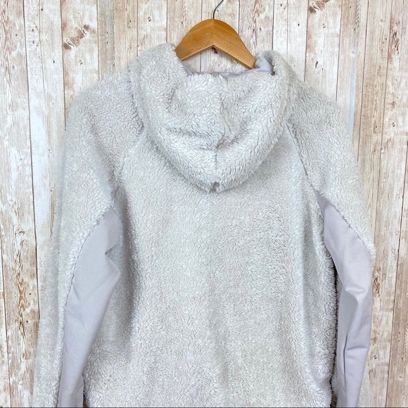 Nike‎ Sherpa Therma Fleece Pullover Hoodie Size Small Women - Picture 8 of 14